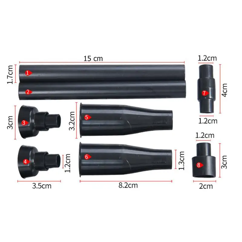 8 Pcs Fountain Pump Nozzle Set Water Spray Heads for Pond Submersible Pool | Дом и сад