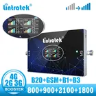 Lintratek повторитель GSM 2g 3g 4g LTE 800 усилитель сигнала B20 B1 B3 850 CDMA B5 усилитель 4 диапазона голосового вызова интернет 2600 B7 LTE