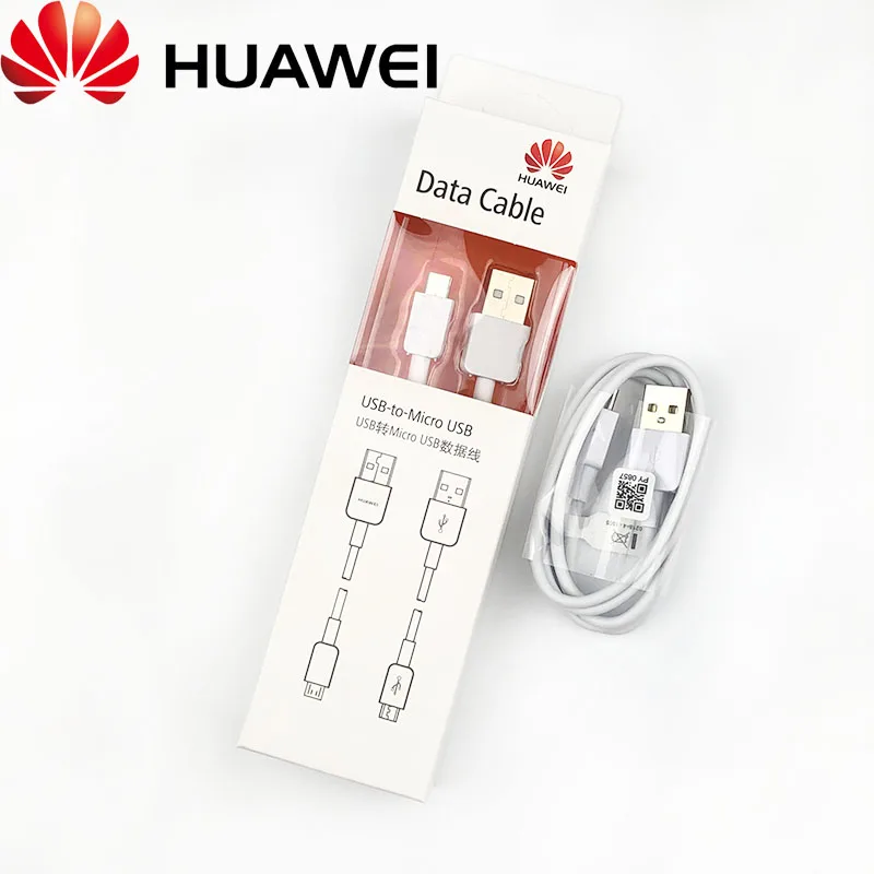Оригинальный кабель Huawei 2 А для быстрой зарядки USB Micro / Type C p20 lite p9 nova 2i honor 8 g9 v9 Psmart