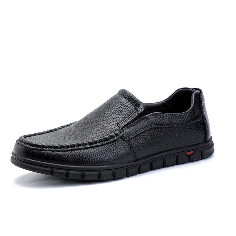 

New men's shoes summer men's business clothes middle-aged daddy shoes casual shoes fashion joker business shoes.
