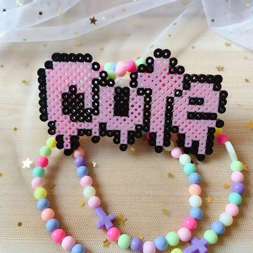 Вечерние EDM музыкальный фестивальный рейв светодиодный ниппель Kandi ожерелье