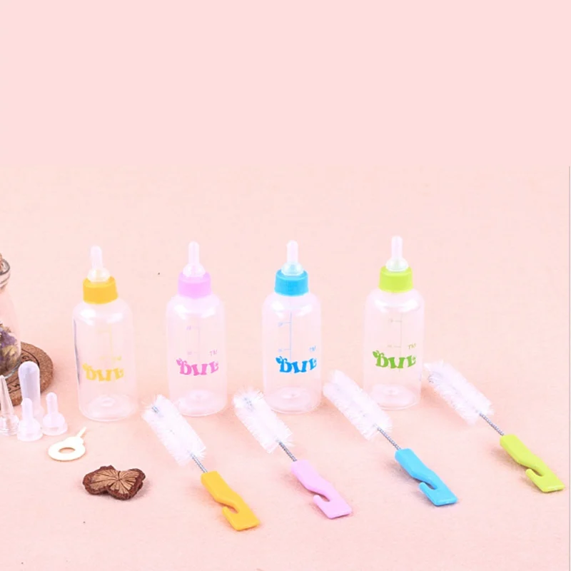 Чистящая Щетка для собак и котят с бутылочкой кормления щенков|Кормление собаки|