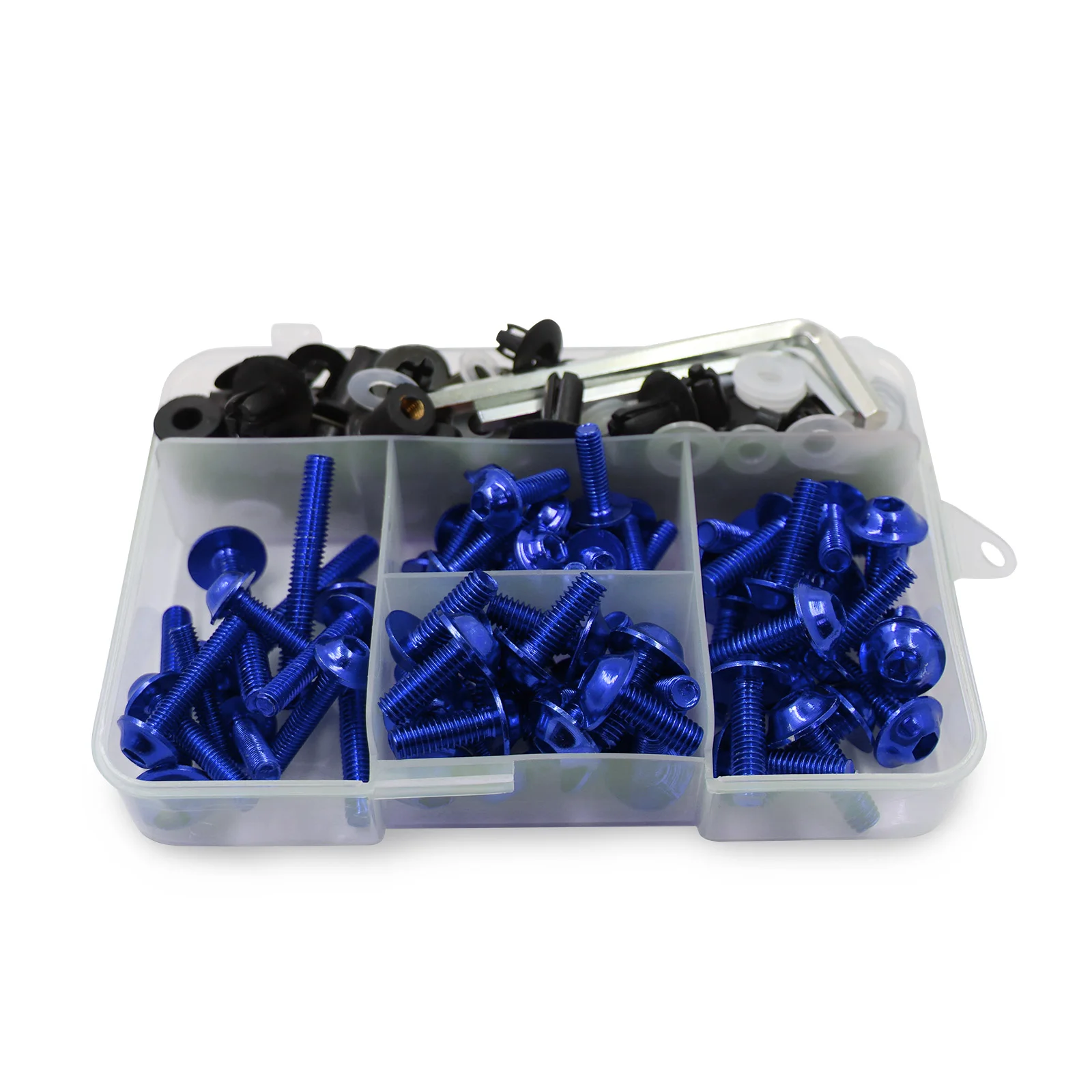 195 шт./компл. Универсальный мотоциклетный ЧПУ полный обтекатель болты наборы