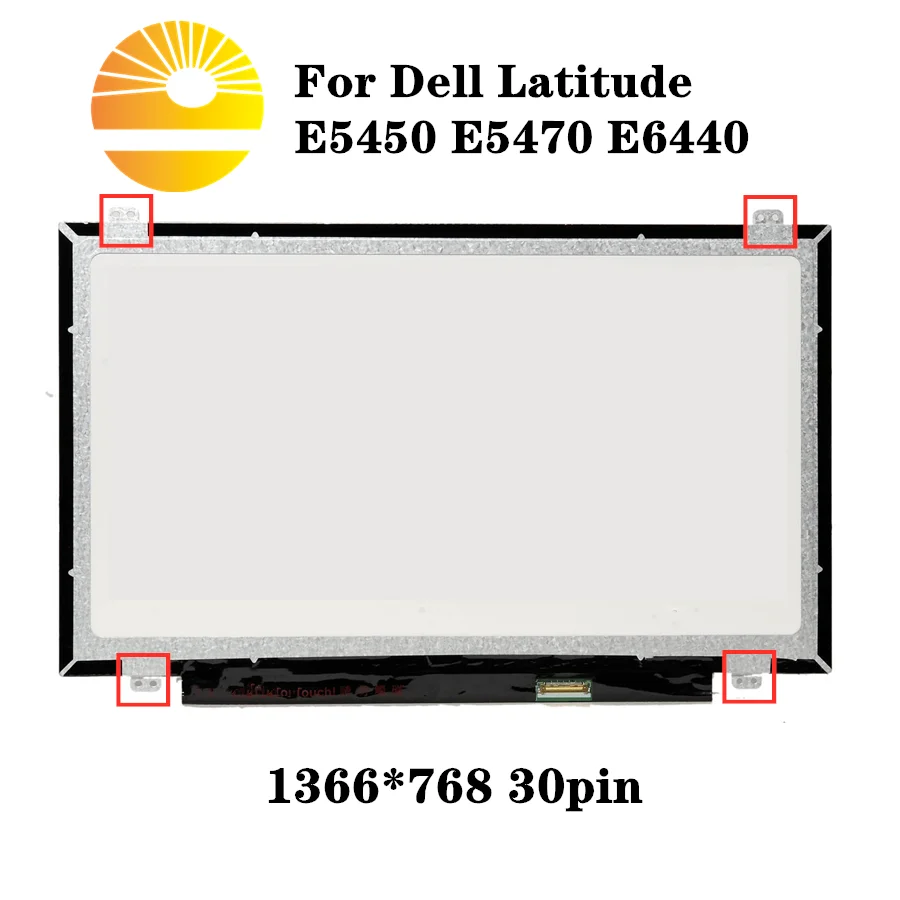 ЖК экран для Dell Latitude E5450 E5470 E6440 Series 14 &quotHD LED eDP 30PIN|ЖК-экран ноутбуков| |