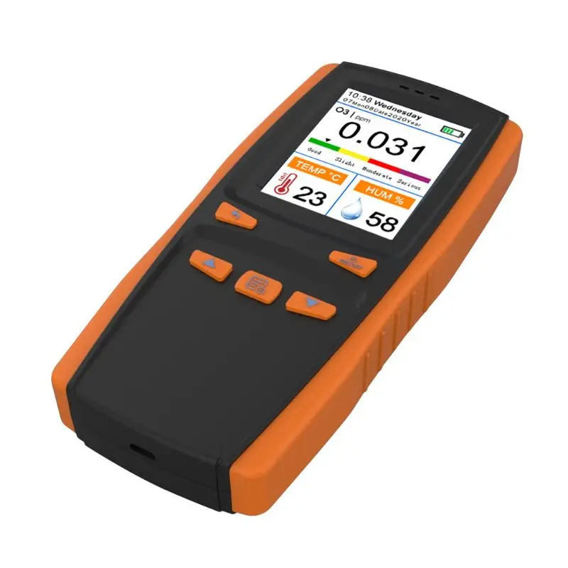 

2020 Newest Handheld Portable Ozone Analyzer O3 Ozone Meter Gas Detector Intelligent Sensor Ozone Meter for Air Quality 19QB
