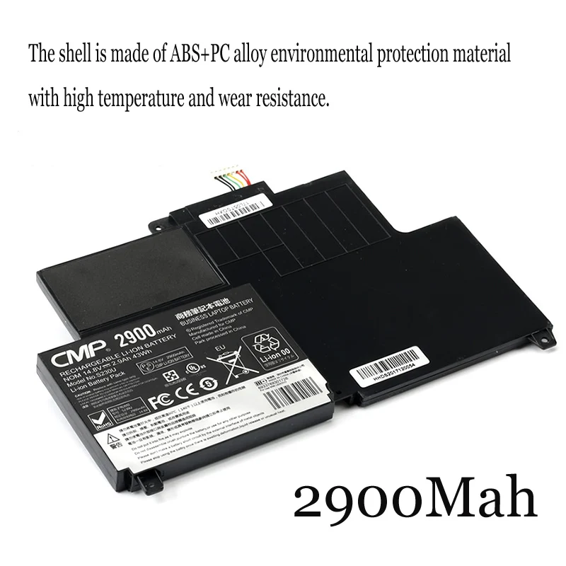 1 шт. Новый внутренний аккумулятор для ноутбука Lenovo ThinkPad S230U 45N1092 45N1094 Twist |