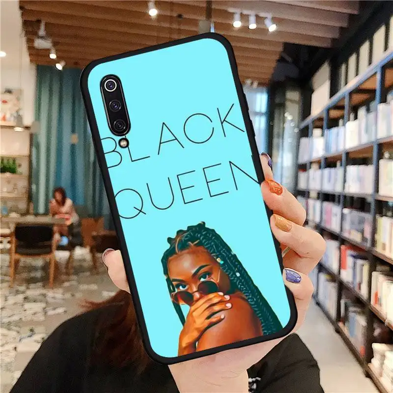 

Black girl Beautiful temperament Phone Case For Xiaomi Redmi 7 9t 9se k20 mi8 max3 lite 9 note 8 9s 10 pro