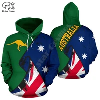 2020newest fashion australia country flag retro funny tracksuit long sleeves streetwear unisex 3dprint zipperhoodiesjacket a 2