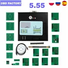 Xprog-M V5.55 ECU чип тюнинг 5 шт. кабели зонда для XPROG 5,55 Новый Soic 8 тестовый зажим для ECU программатора