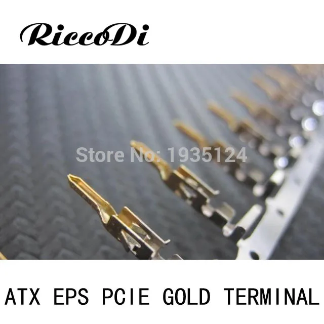 100/200 шт. позолоченные обжимные контакты с длинными ножками|Соединители| |