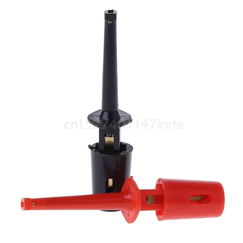 Новинка 1 пара одиночный зажим с крючком тестовый зонд провод мини набор захвата