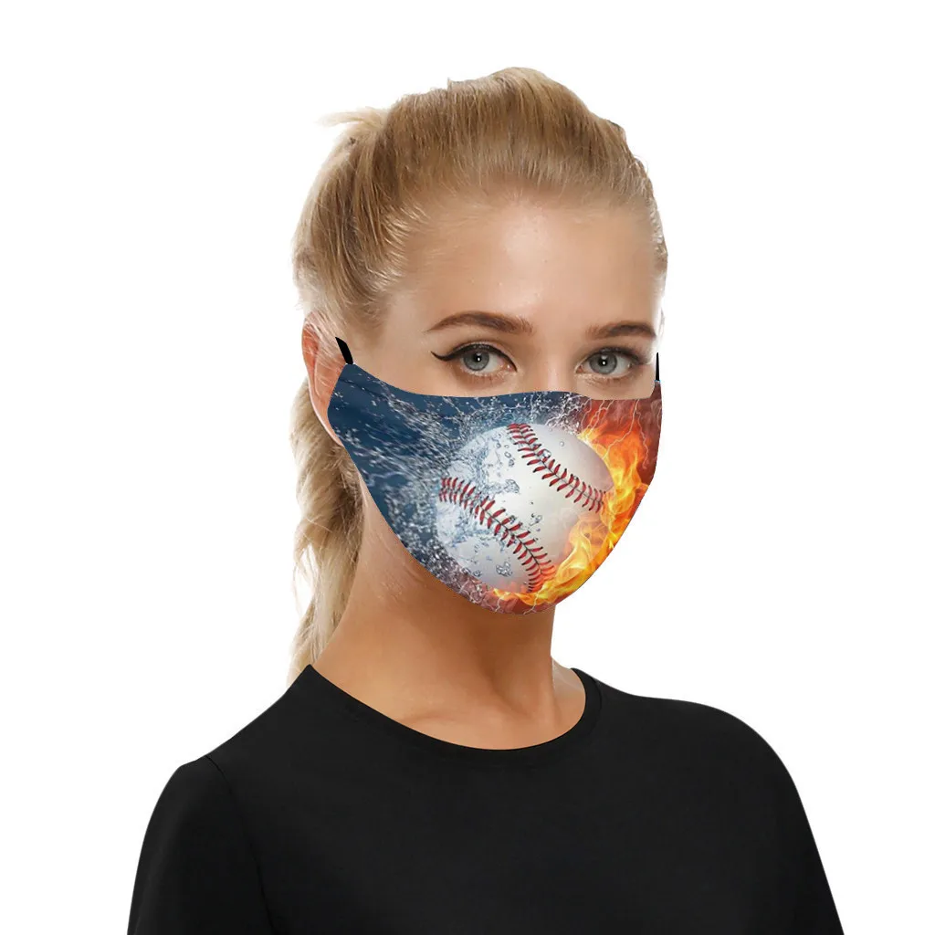 Маска для лица мужчин и женщин моющаяся маска с ушными петлями фильтры из