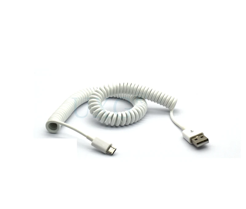 Пружинный кабель Micro USB для SAMSUNG 2A быстрой зарядки и передачи данных 2 0 зарядное