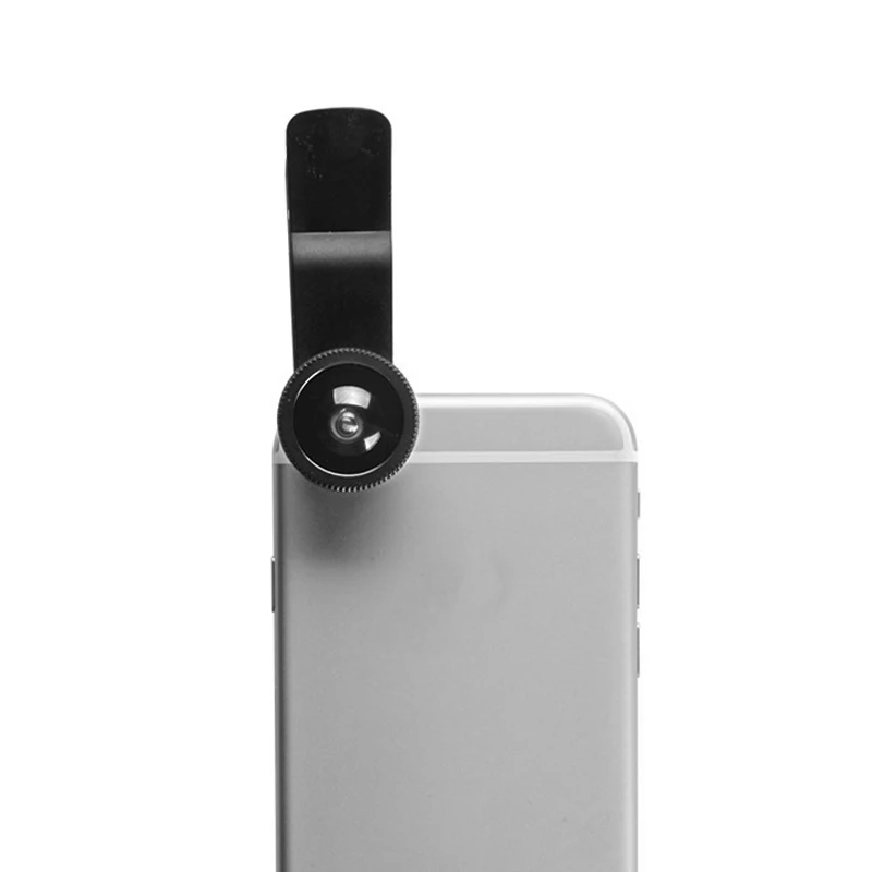 Объектив для телефона рыбий глаз 0.67x широкоугольный зум-объектив макрообъективы