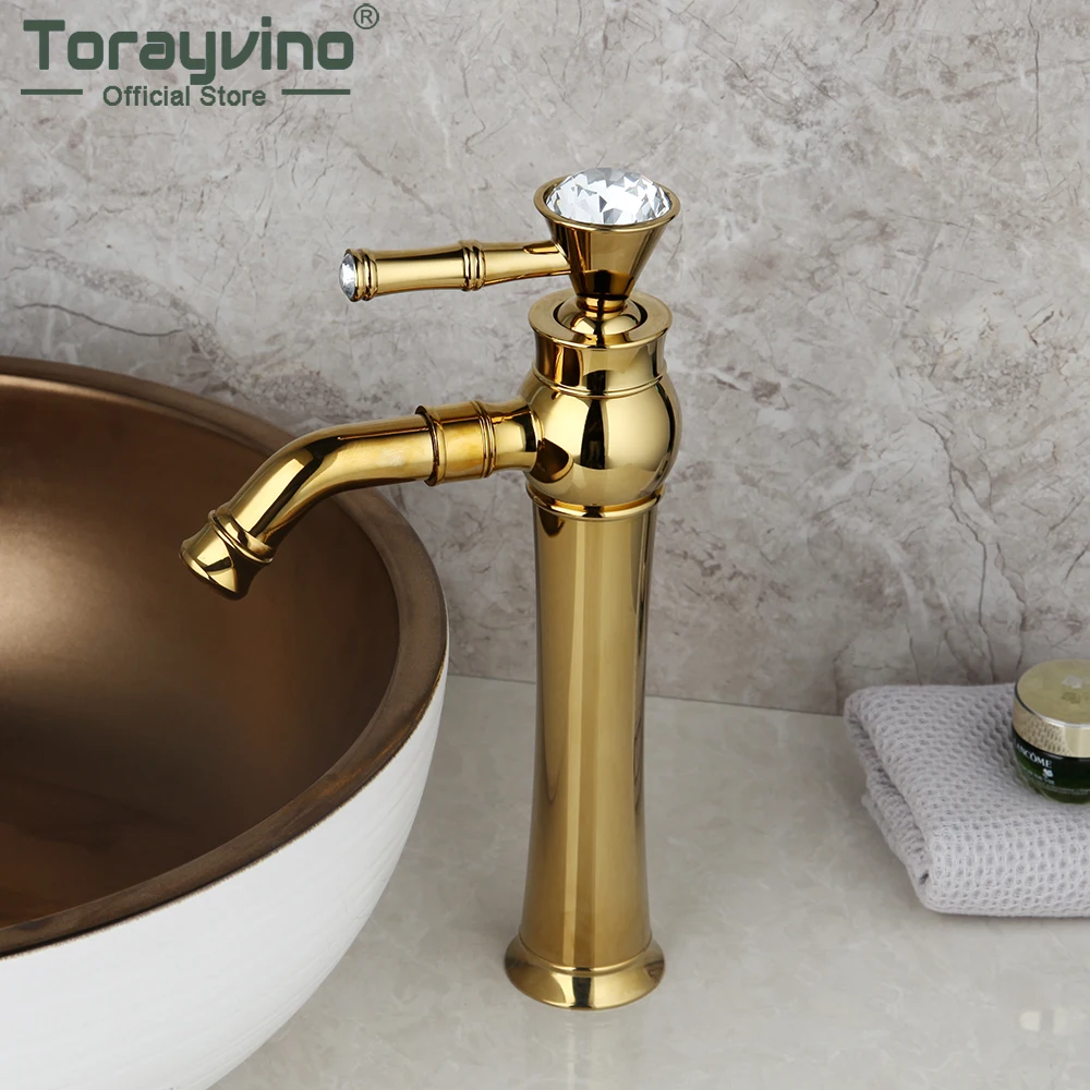 

Torayvino роскошный смеситель для ванной комнаты с поворотным изливом 360, раковина, крепление на раковину, смеситель с одной ручкой, раковина, смеситель для горячей и холодной воды