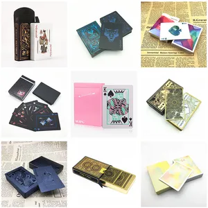 Новая 1 колода Покер Творческий Игральные карты Пластик Бумага Настольная игра блэкджек вечерние подарки L666