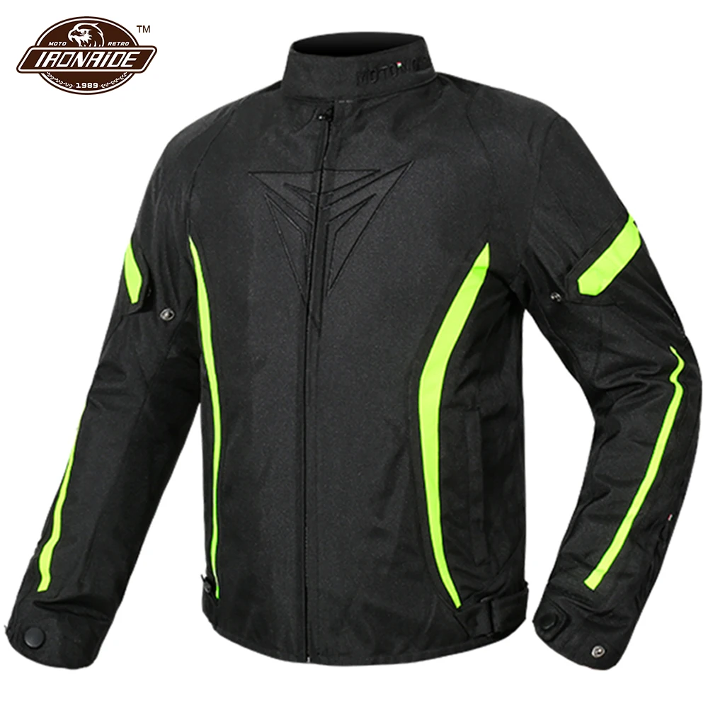 

2021 Waterproof Motorcycle Jacket +Pants Wearable Motocross Suit Anti-fall Moto Protection Set Motorcycle Riding Racing Jacket
