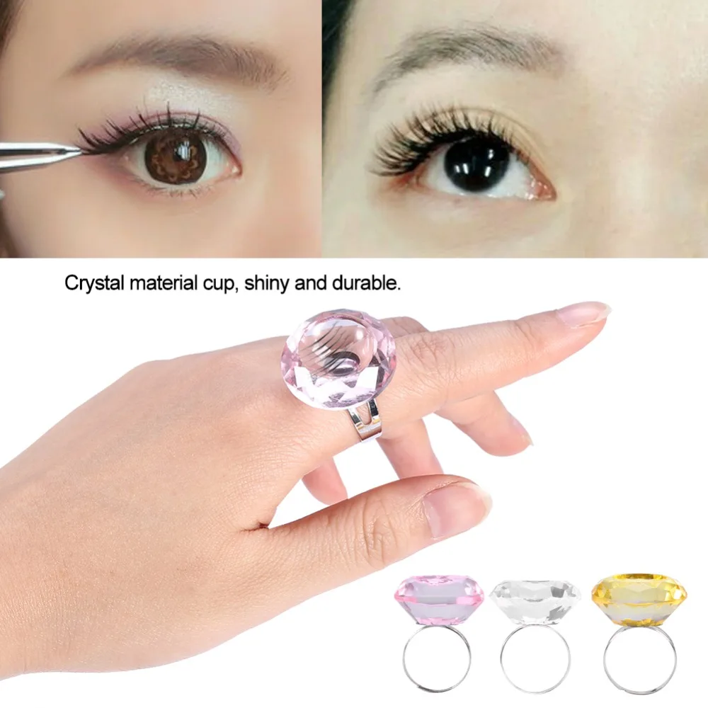 3 цвета неодноразовый акриловый Хрустальный кольцевой пигмент для татуировок