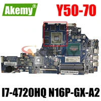 best value 5b20h29178 for lenovo ideapad y50 70 laptop motherboard zivy2 la b111p sr1q8 i7 4720hq n16p gx a2 ddr3 100 tested