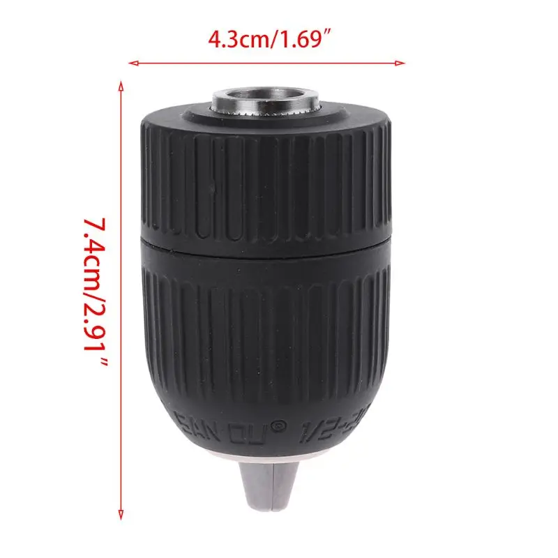 SDS Plus хвостовик до 1/4 &quot20 unf БЕСКЛЮЧЕВОЙ патрон адаптер Ударная дрель 3 челюсти 2 13