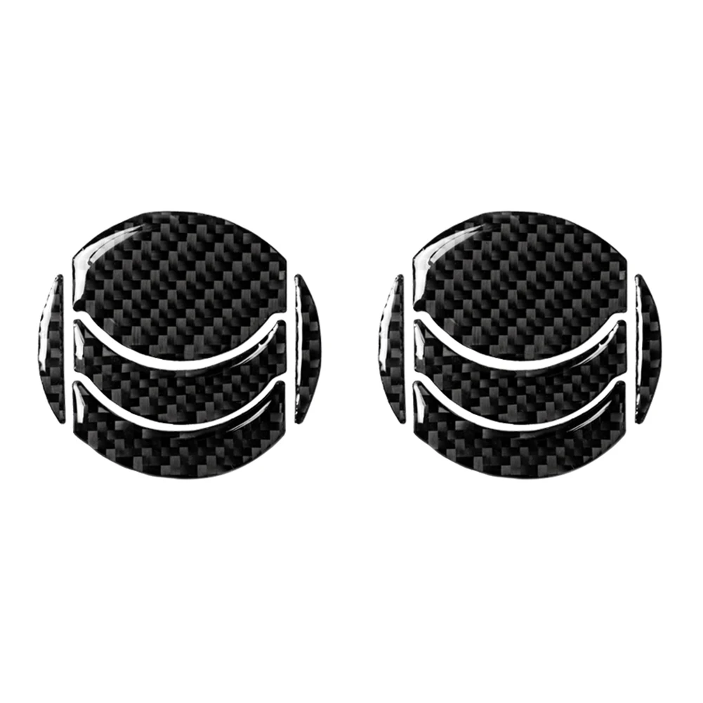 10 шт./компл. автомобильный Стайлинг из углеродного волокна Левая Правая сторона