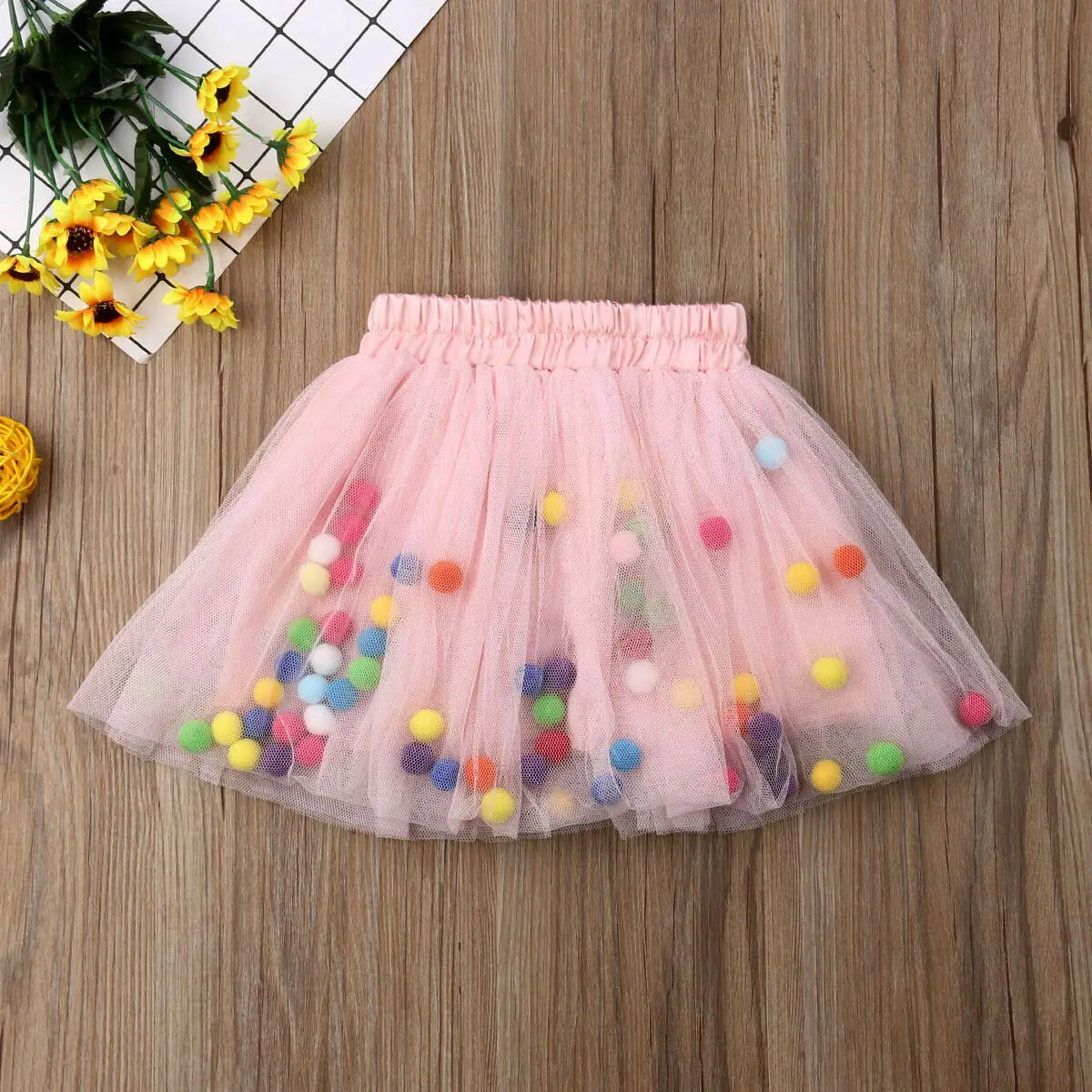 Танцевальная пачка для маленьких девочек Фатиновая юбка Вечерние балетные