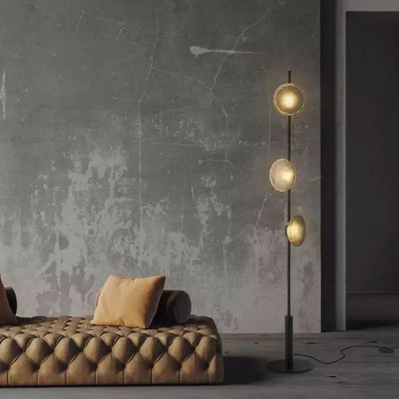 Напольная Лампа Ceto в стиле постмодерн роскошный вертикальный светильник для