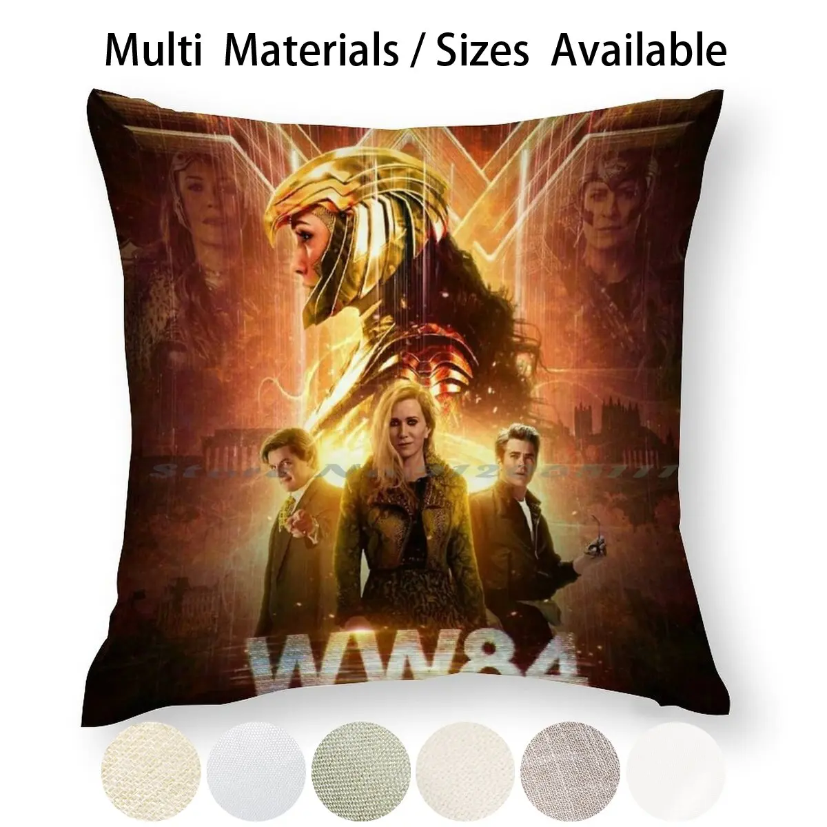 Чехол Ww84 с изображением чудо-фото наволочка из хлопка и льна Женская супергероев