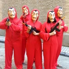 Сальвадор Дали костюм La Casa De Papel косплей с маской для лица, House of Paper ролевые Детский костюм для вечеринок в честь Хэллоуина Рождественский подарок
