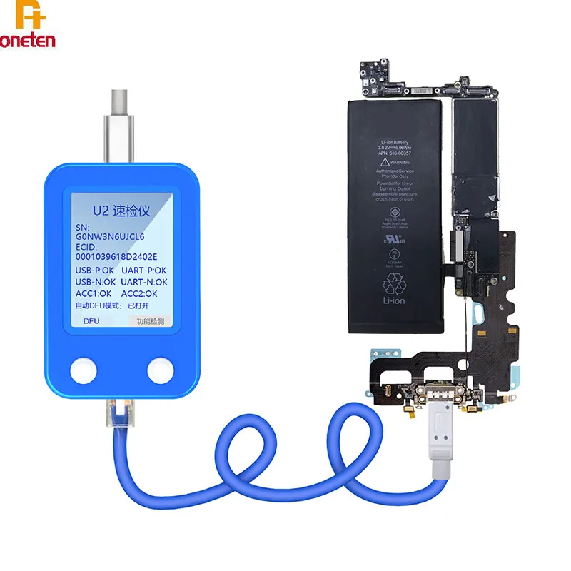Быстрый детектор JC U2 SN для iPhone 11 11pro 11promax XS XSMAX 8P 7G 6SP 6G U2|Детали инструментов| |