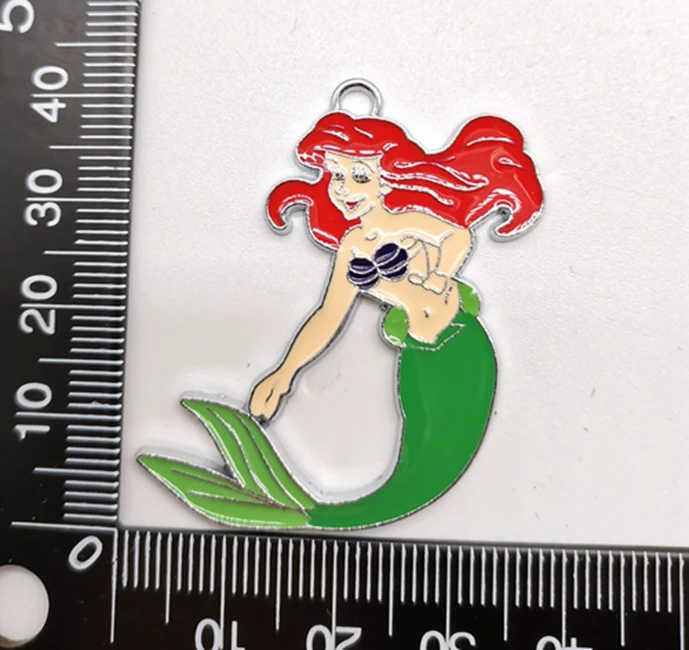 

10 Pcs Cartoon princess Metal Charms DIY Jewelry Making Pendants Gifts H-27