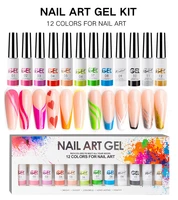 12 color nail art gel polish makartt gel polish gel base and top coat nails accessories gel polish gel polish remover nail art