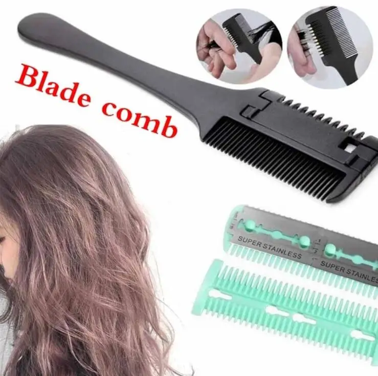 1 шт. расческа для стрижки инструменты парикмахерских щеток волос бритвенные