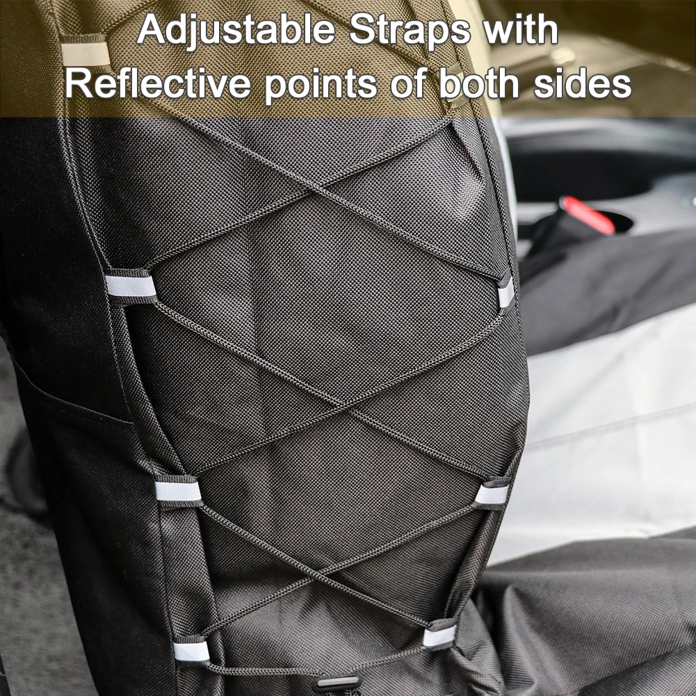 Водонепроницаемый чехол JINGJINGOLD для сиденья с несколькими карманами серый