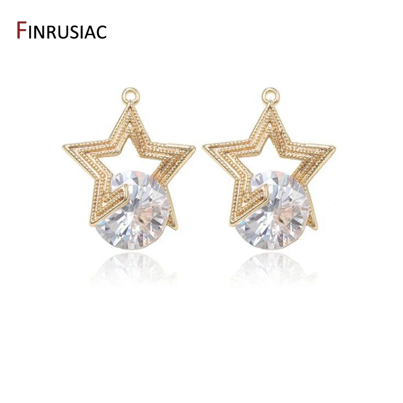 Новый дизайн 2020 вращающийся сверкающий циркон брикет для сережек ожерелий