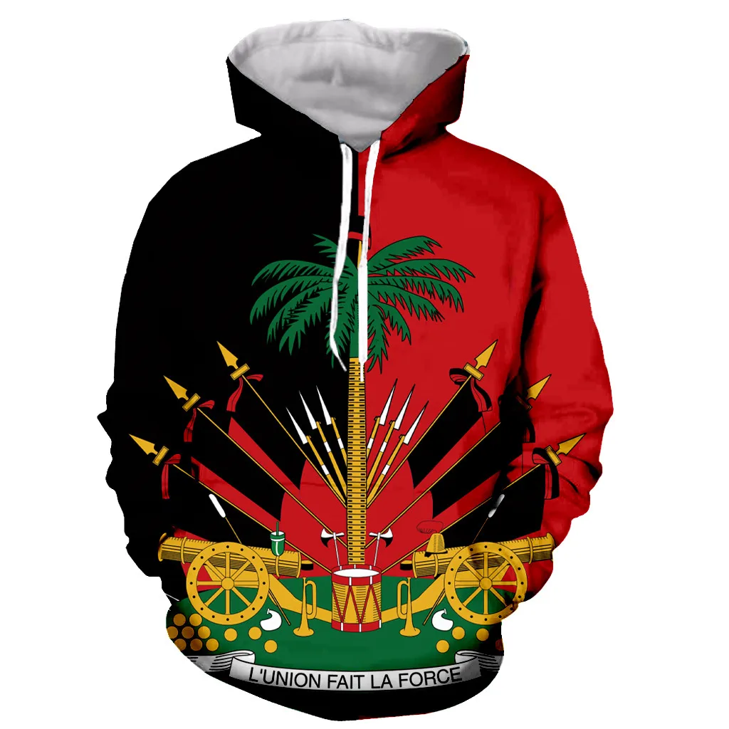 

HAITI Fashion Long Sleeves 3D Print Zipper/Hoodies/Sweatshirts/Jacket/Men/women dropshipping