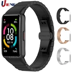 Ремешок для часов Huawei Band 6 Honor Band 6, сменный Браслет из нержавеющей стали с инструментом