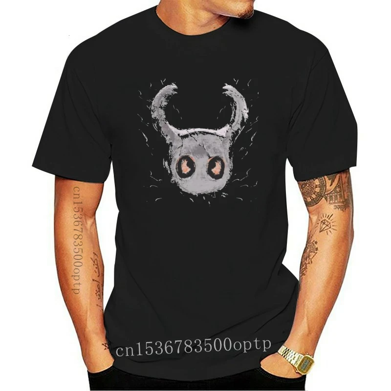 

New Sacrifice Hollow Knight T-Shirts for Men Game Leisure Cotton Tees O Neck Short Sleeve T Shirts Original Tops