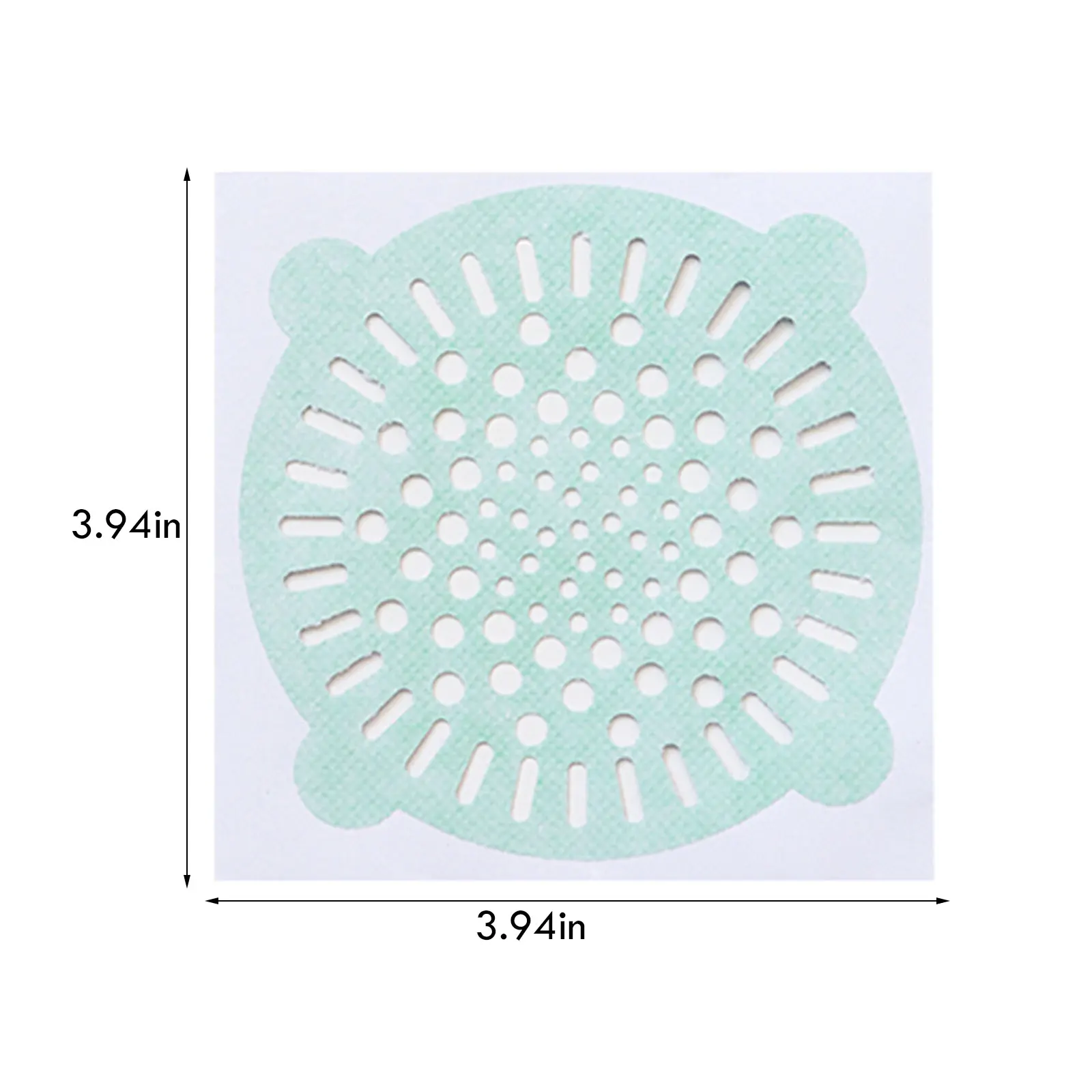 

10pcs Disposable Bathroom Sewer Outfall Sink Drain Hair Strainer Stopper Filter Sticker Kitchen Supplies Anti-Blocking Strainer