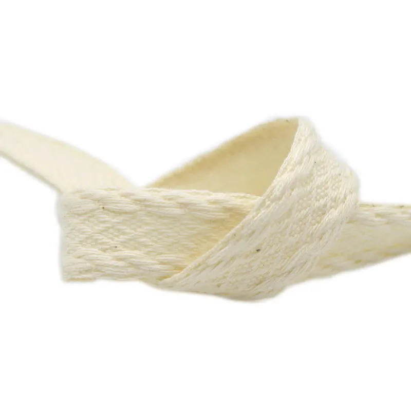 50 ярдов черно бежевая натуральная хлопковая Алмазная лента шириной 7 мм мягкая