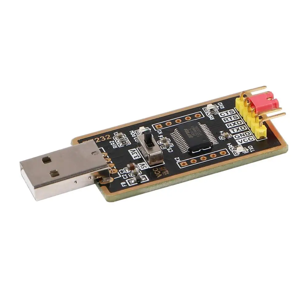 2шт USB к ttl Серийный адаптер конвертер Модуль FTDI FT232 UART FT232RL совместим с Windows 7 8 10 Wince