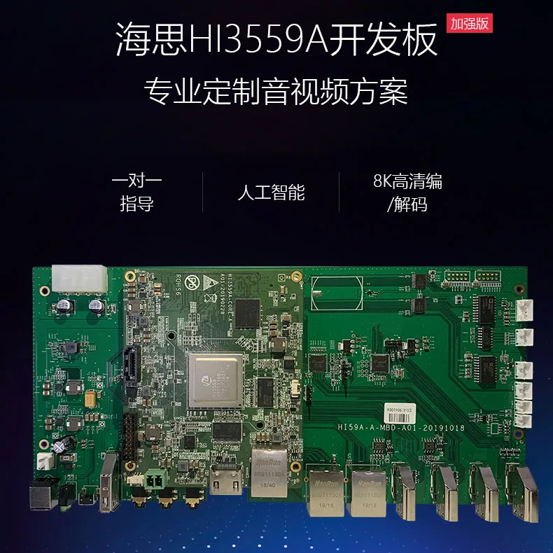 Для Hess 3559a макетная плата 8K кодирование HDMI вход 4K60 кадров Поддержка настройки |
