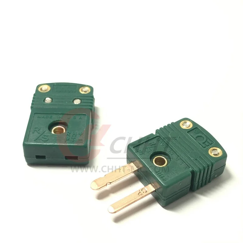 Плоский контактный мини-разъем термопары R/S отличные возможности зеленый |