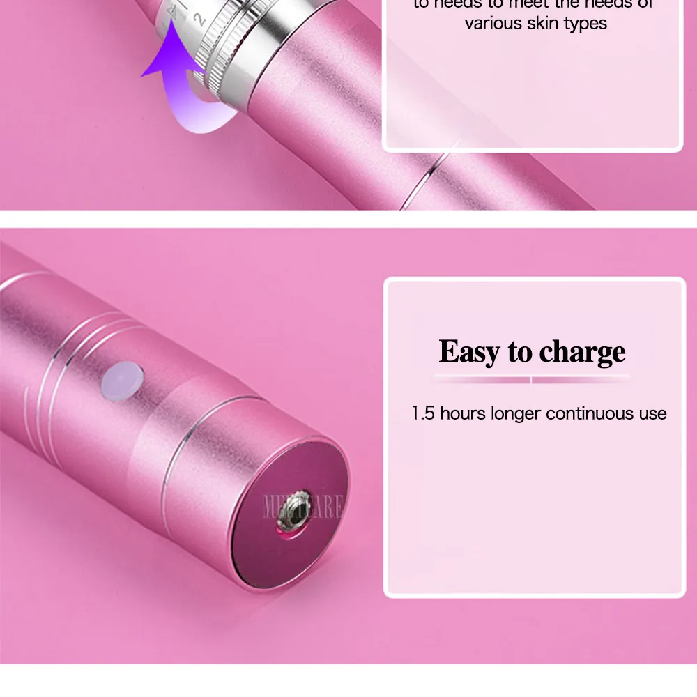 Электрический доктор Дерма ручка микроиглы роликовая микроблейдинг микро иглы