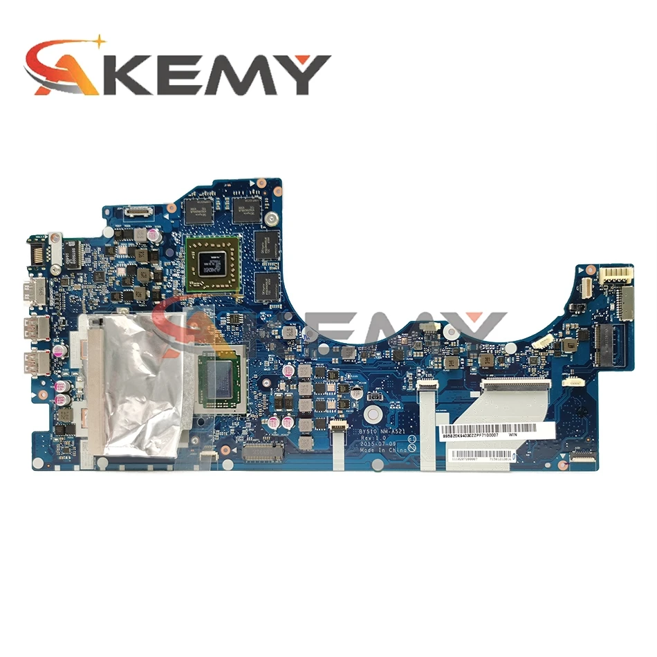 BY510 NM-A521 материнская плата для ноутбука Lenovo Y700-15ACZ ноутбук Процессор FX-8800P R9 M385 4G DDR3