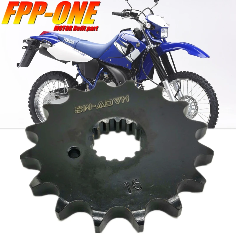 

FOR YAMAHA DT230 DT 230 Motorcycle Accessories Front Tire Chain Pinion Gear 16T