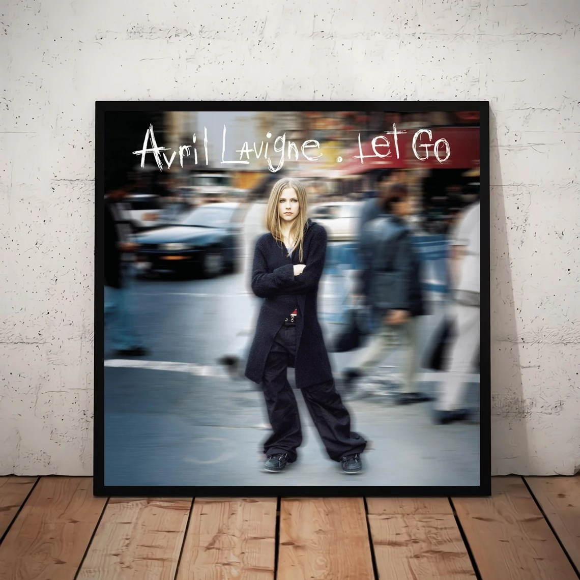 

Avril Lavigne Let Go Music Album Cover Poster Canvas Art Print Home Decoration Wall Painting ( No Frame )
