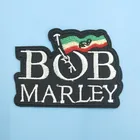 Jamaica Bob Marley Reggae музыкальный стиль DIY Вышивка утюгом аппликации Одежда НАШИВКА аксессуар