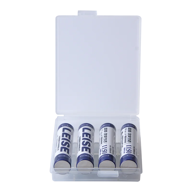 Leise 3A 1150 мА/ч Оригинальные аккумуляторы 1,2 в Ni-MH AAA аккумулятор nimh в упаковке для продажи с чехол для аккумулятора