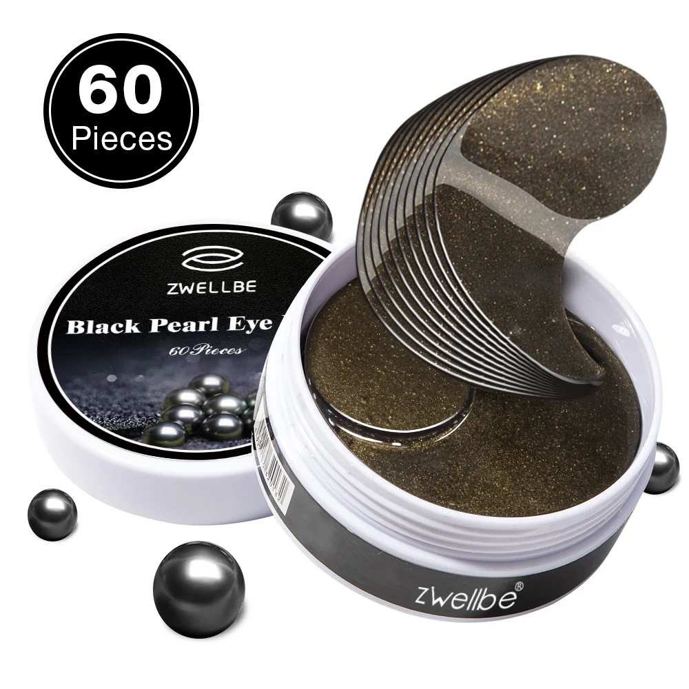 60 шт. отбеливающая укрепляющая увлажняющая маска для глаз с экстрактом черники и